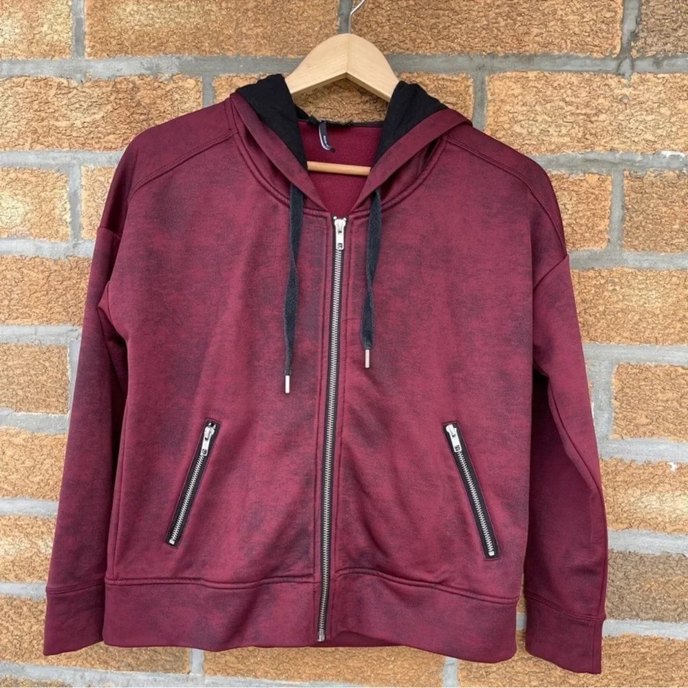 The kooples zip up hoodie small